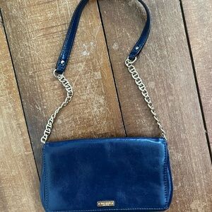 Kate Spade Navy Leather Shoulder Bag